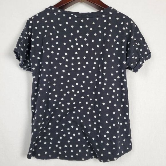 Maurices Large Polka-dot SS Top - Picture 3 of 5